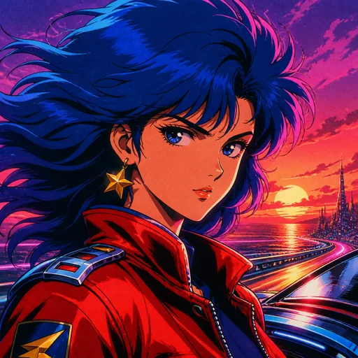 80s Retro Anime